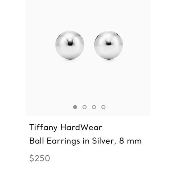 T&Co. 925 Ball Stud Earrings (10mm) - Picture 4 of 4